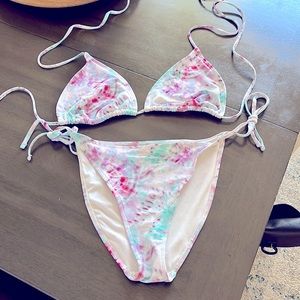 Tye dye bikini